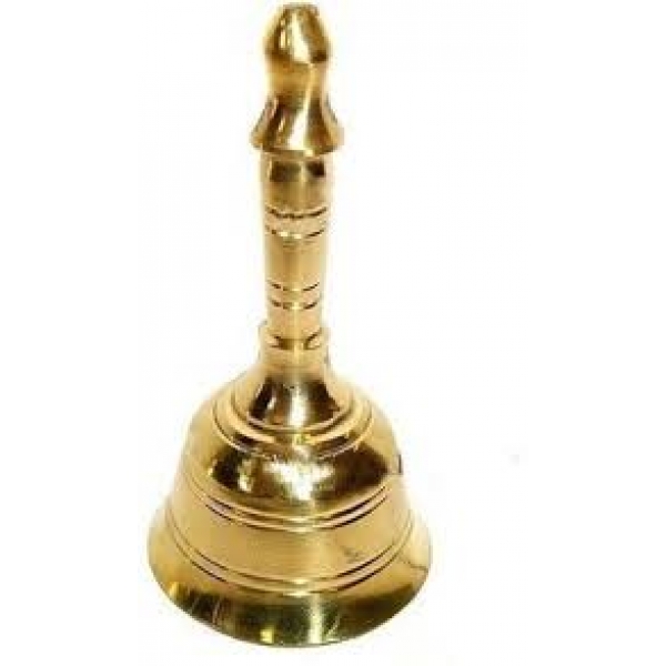  Pooja Bell /brass 14.4 cm